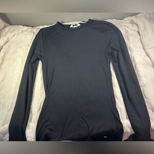 H&M Charcoal Long Sleeve Top